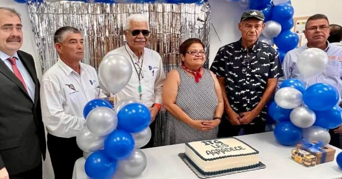 Josefina Pina Saucedo culmina 32 años de labor en el ITG
