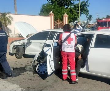 Accidente en cruce de Reforma y Colosio por el exceso de velocidad