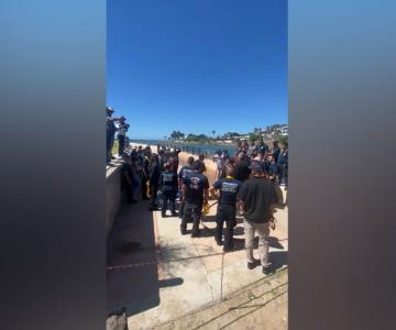 Bomberos de Guaymas culminan capacitación en Playa Miramar