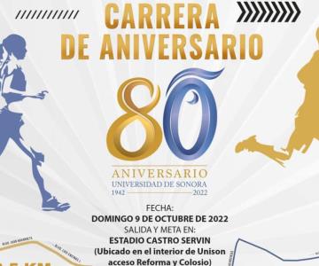 Lo que debes saber de la Carrera de Aniversario de la Unison