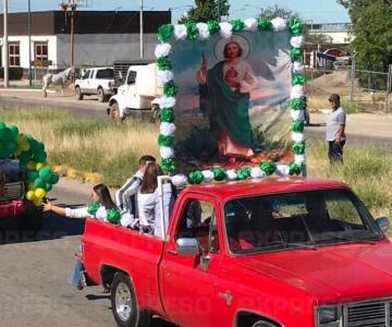 Inician celebraciones a San Judas Tadeo en la carretera 26