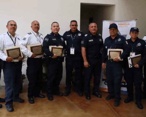 ¡Felicidades! Ellos son los Policías del Mes reconocidos en septiembre