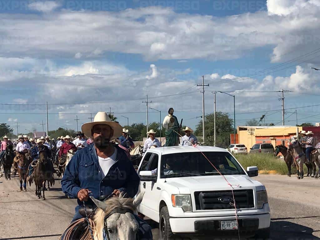 Inician celebraciones a San Judas Tadeo en la carretera 26