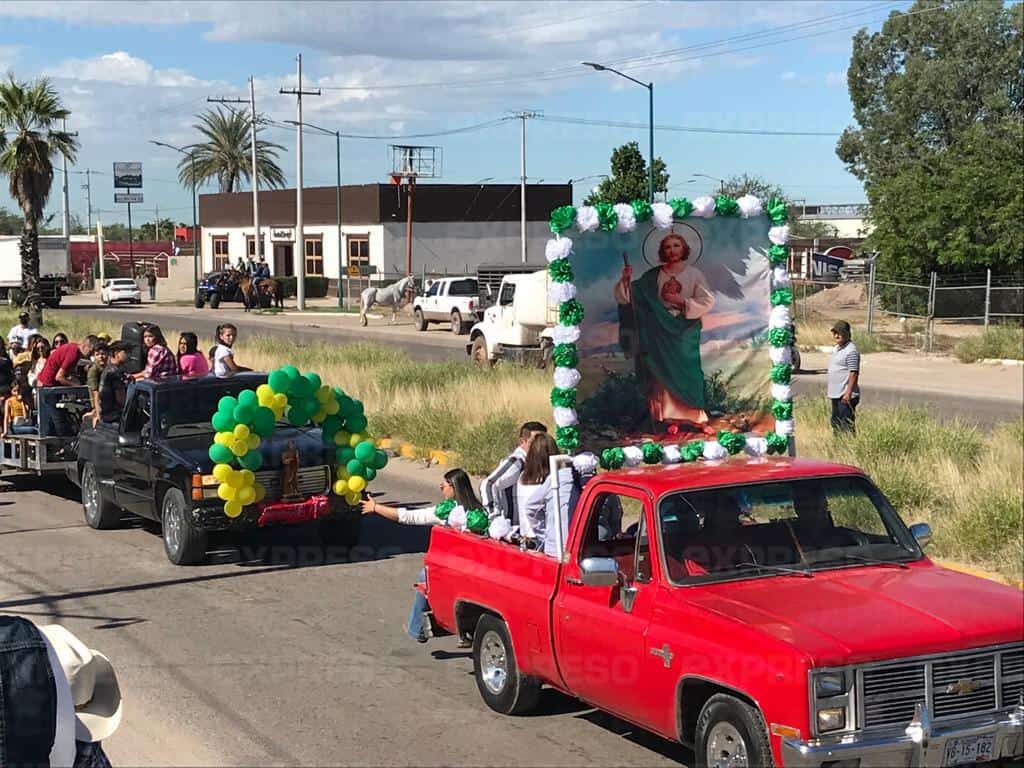 Inician celebraciones a San Judas Tadeo en la carretera 26