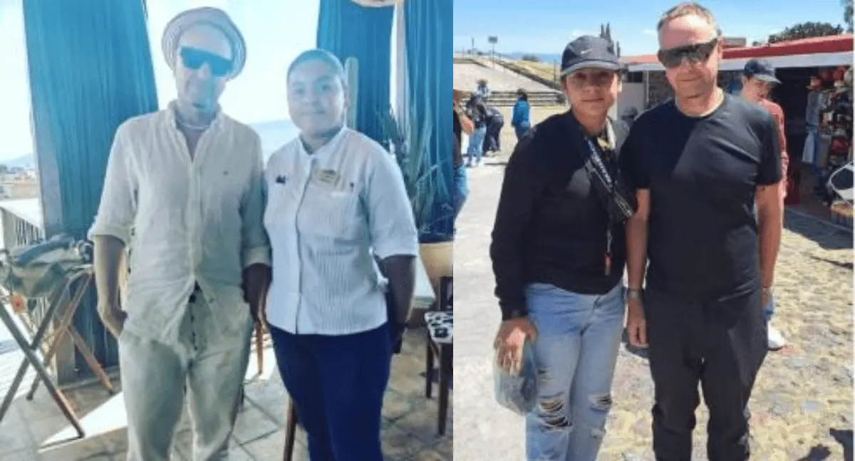 Integrante de Rammstein turistea en Oaxaca
