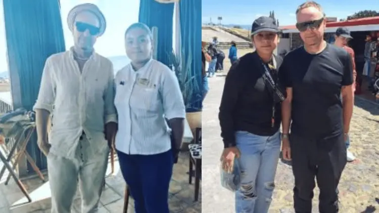 Integrante de Rammstein turistea en Oaxaca