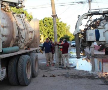 Mantienen cerrada primaria Niños Héroes; continúan trabajos de Oomapas