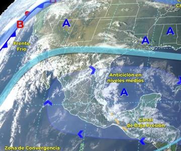 Vórtice de baja presión se acerca a Sonora; traerá cambios climáticos