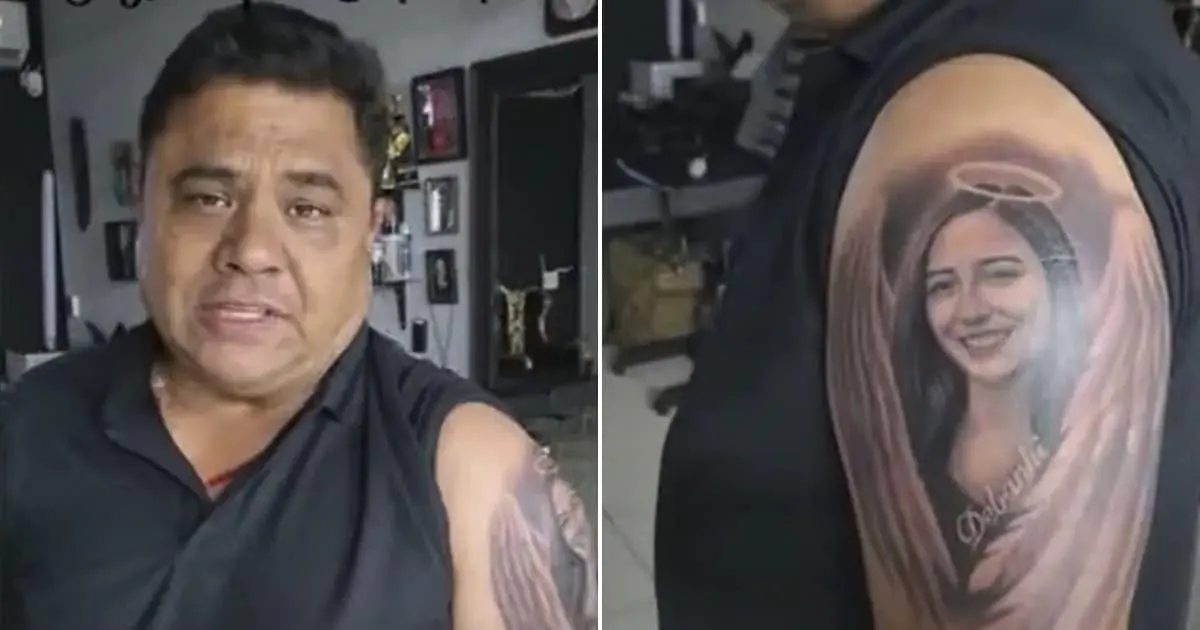 Mario Escobar se hace tatuaje en honor a Debanhi