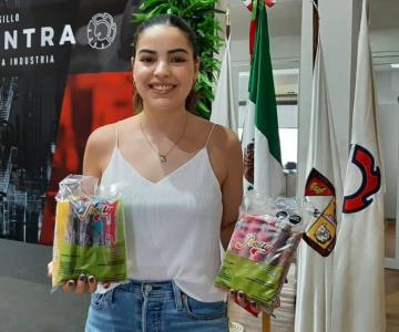 Joven emprendedora lleva su propia marca de bolis a las tiendas