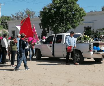 Sonrió hasta el final; despiden a niño danzante pascola de la etnia Mayo