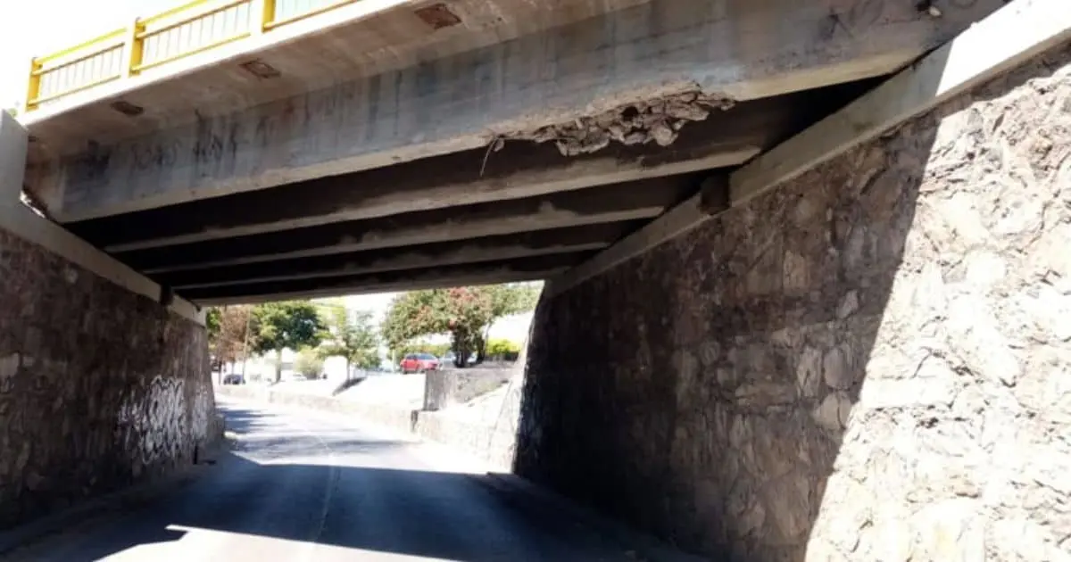 Avanza proyecto de rehabilitación del puente desnivel del Luis Encinas