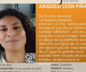 Activan Protocolo Alba para localizar a Arisdelsi León Piña