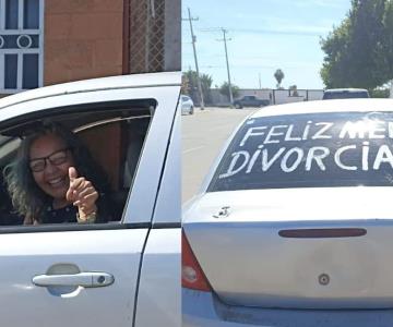 Lilia rompe las redes con su mensaje “felizmente divorciada” en su auto