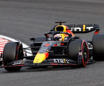 Verstappen manda en la P3 del GP de EU; Checo fue cuarto