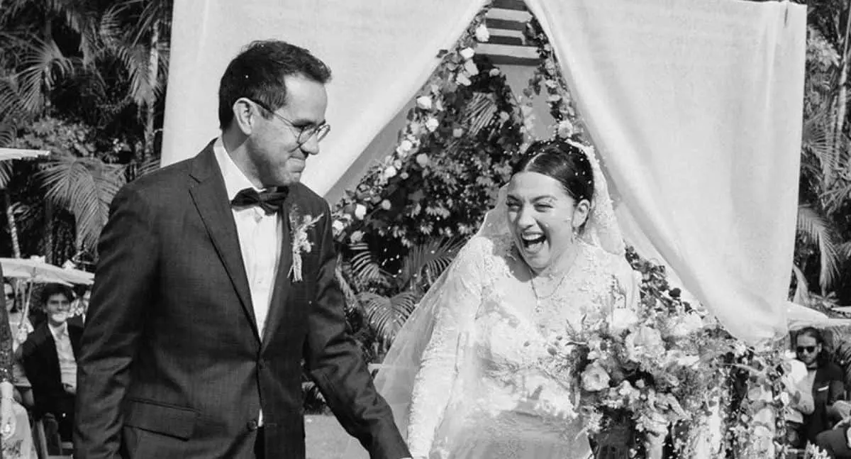 Así fue la boda de Mon Laferte