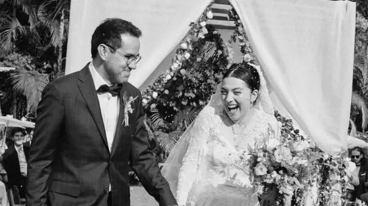 Así fue la boda de Mon Laferte