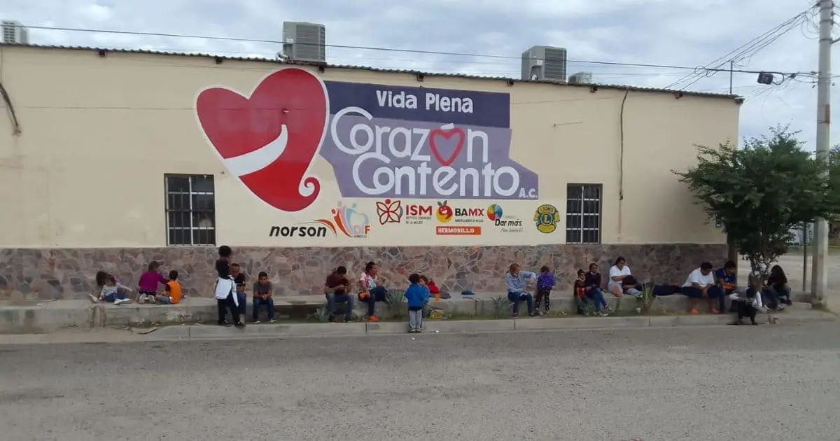 Centro Corazón Contento abre sus puertas a migrantes en Hermosillo