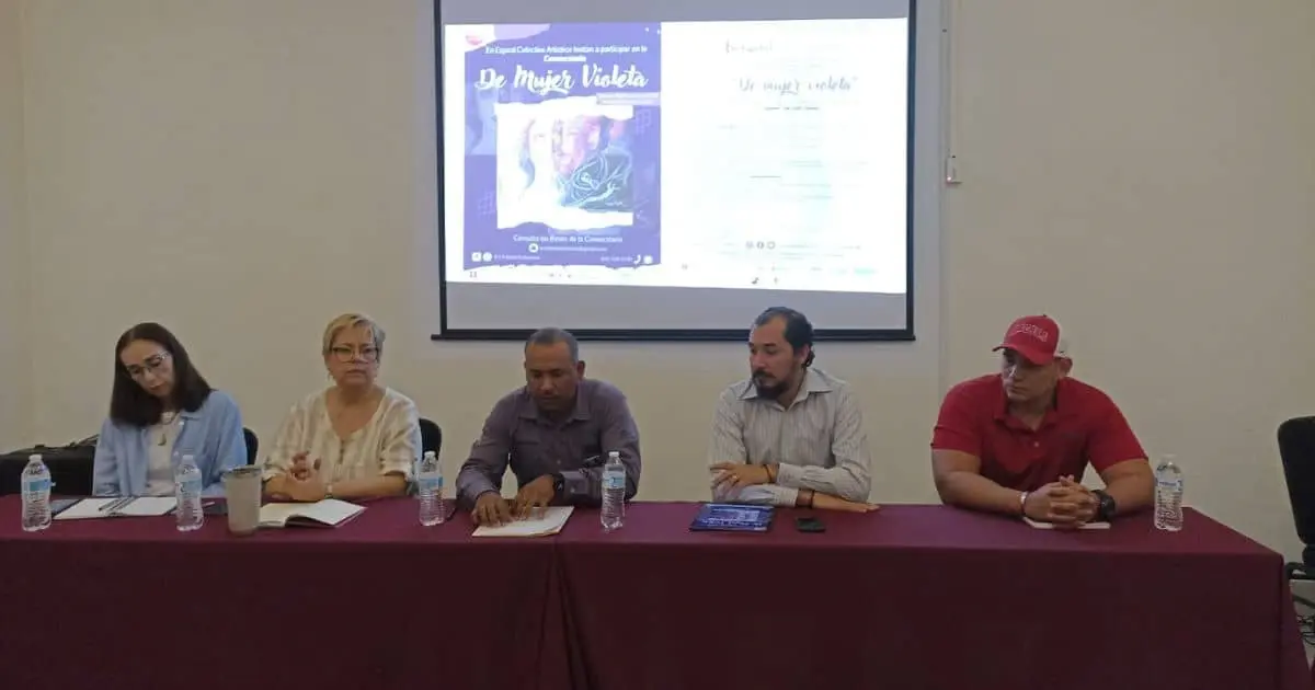 De mujer violeta: lanzan convocatoria con causa para artistas de Guaymas