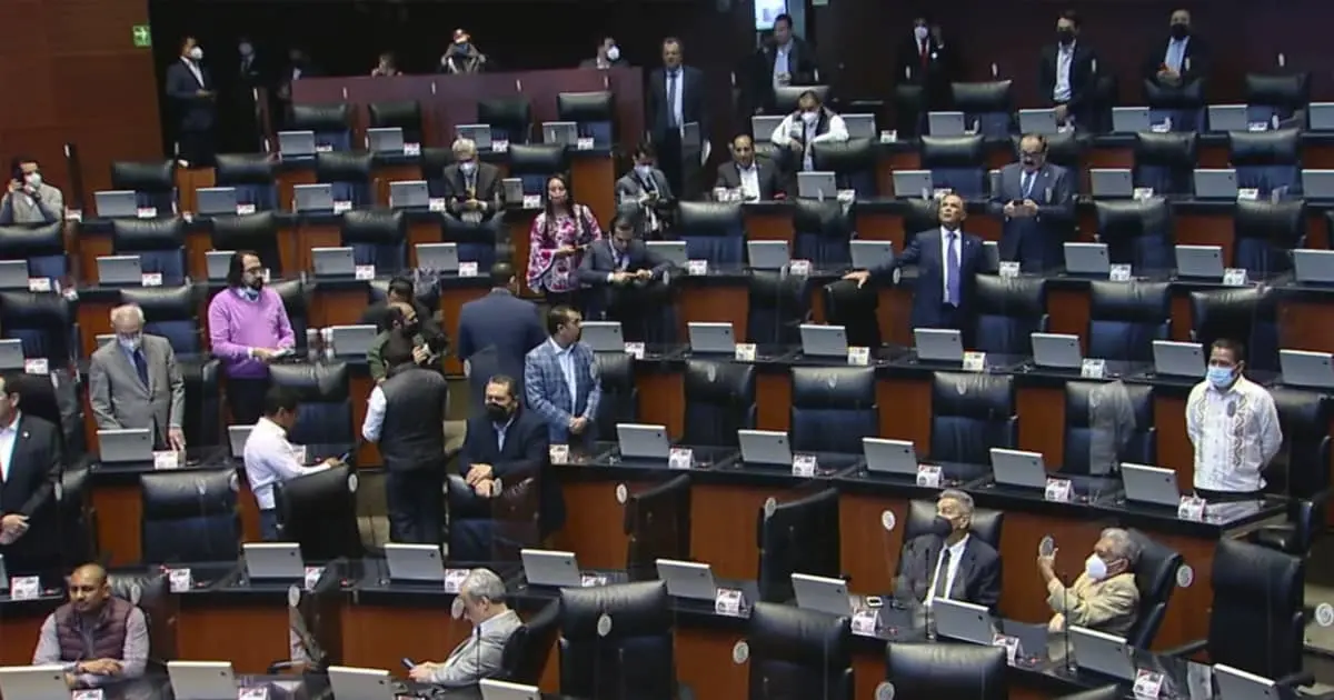 Suspenden sesión del Senado por apagón