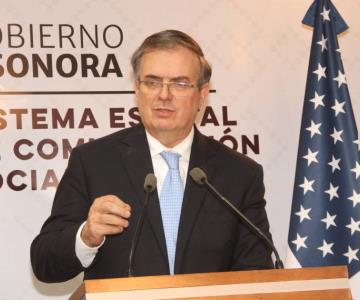 México llevará Plan Sonora a la cumbre COP27: Marcelo Ebrard