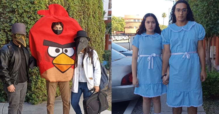 Alumnos espantan por los pasillos de la Universidad de Sonora