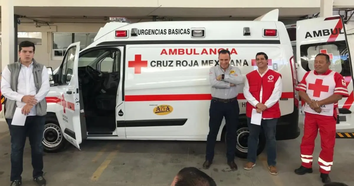 Grupo Alta dona nueva ambulancia a Cruz Roja Hermosillo