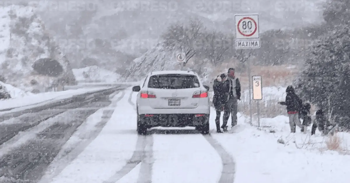 Prevén nevadas y lluvias