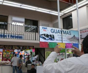 Refuerzan seguridad en central de autobuses de Obregón