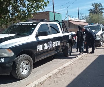 Detienen a cinco hombres en Guaymas; aseguran vehículo, arma y cartuchos