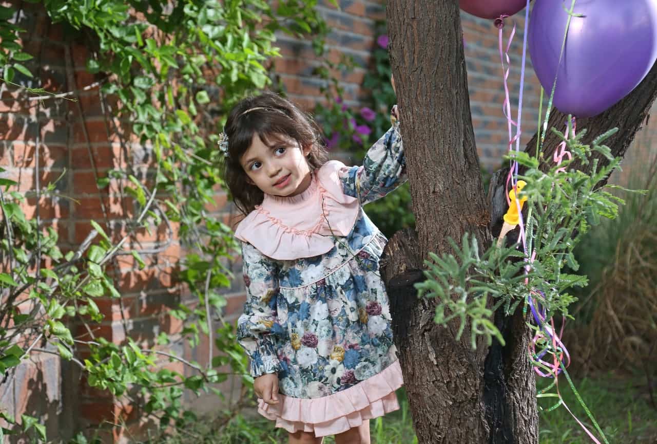 Photo shoot festivo para María Paula