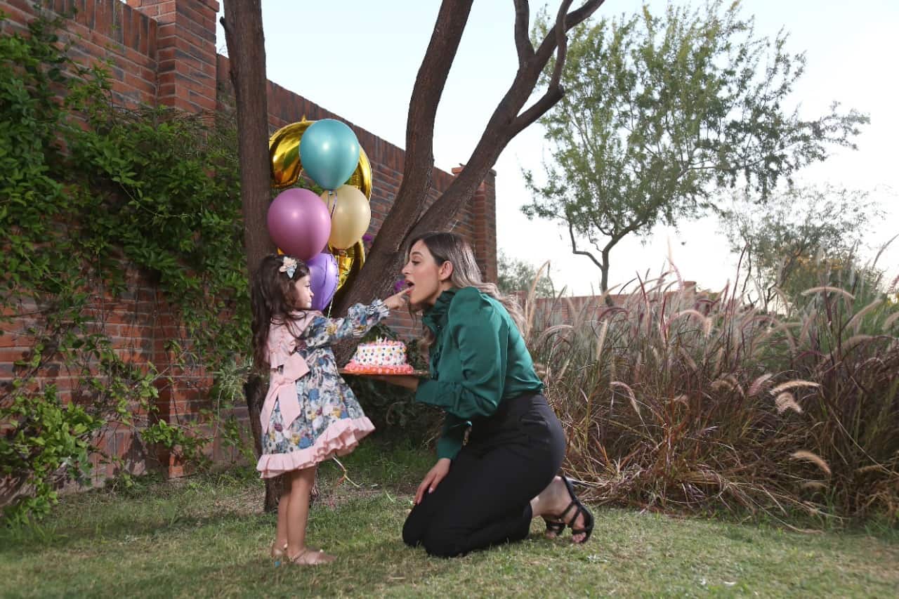 Photo shoot festivo para María Paula