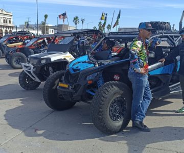 Carros todoterreno se reúnen para recorrer Guaymas y San Carlos