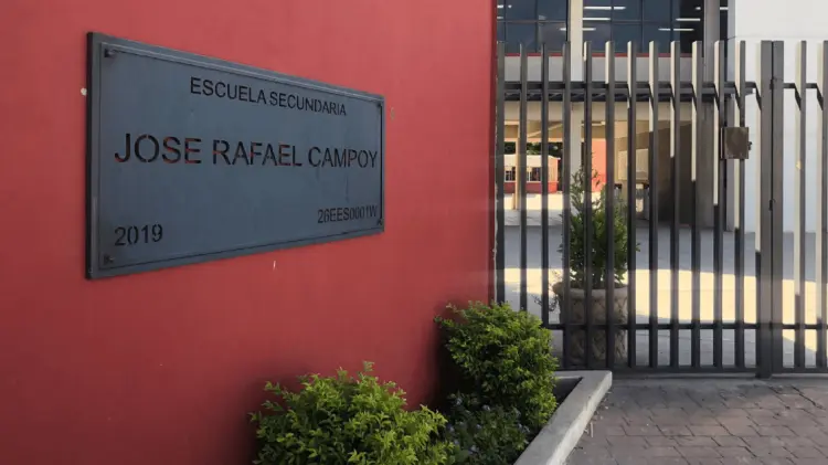 Secundaria Rafael Campoy de Cajeme (Foto: Ana Camargo/EXPRESO)