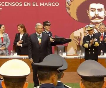 Senado recibe propuesta donde AMLO determina ascensos militares