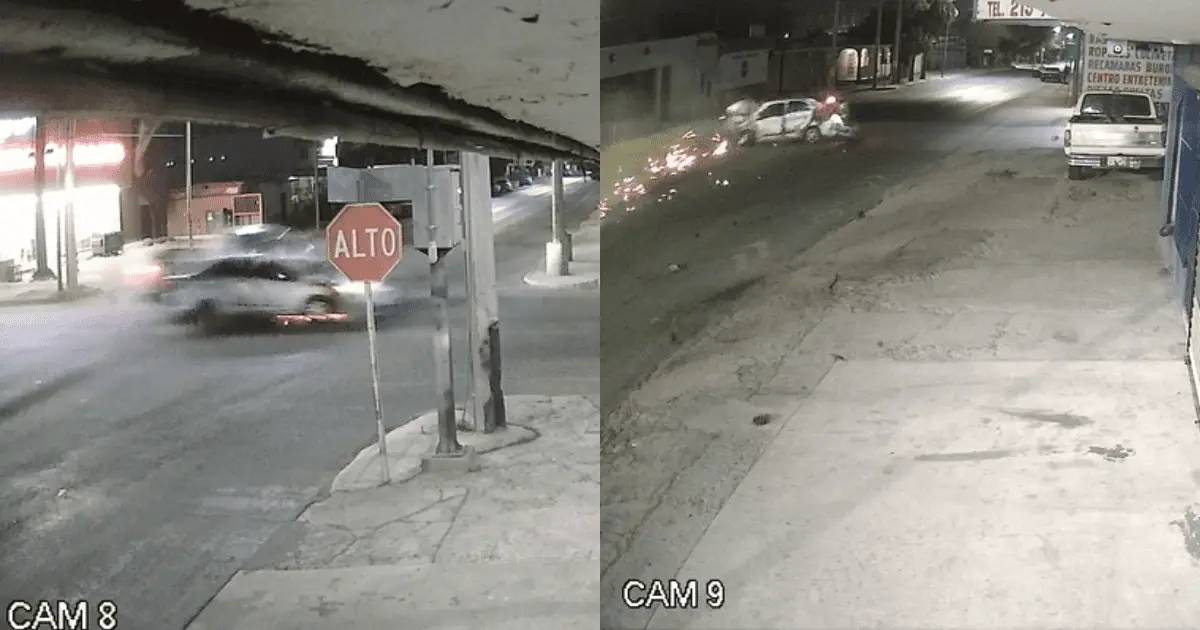 Video | Así fue el choque en la Aburto y Monteverde que dejó un muerto