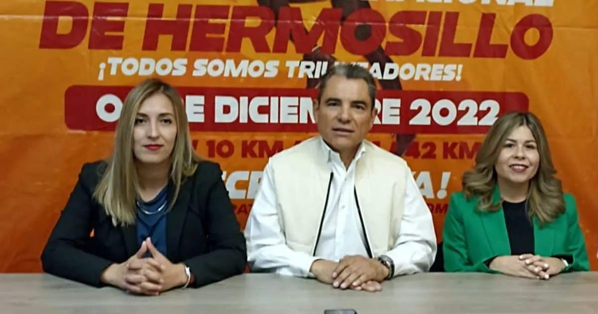 Más de mil 800 corredores estarán en el Maratón Internacional de Hermosillo