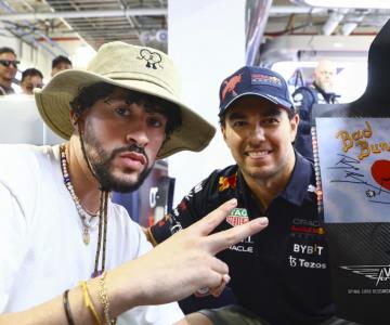 La petición de fanáticos mexicanos de Checo a Bad Bunny