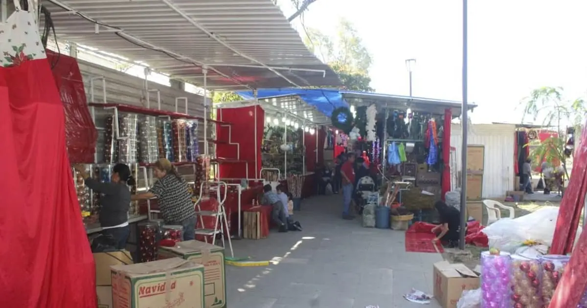 Comerciantes deberán solicitar permiso para participar en tianguis navideño