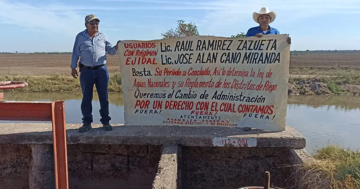 Ejidatarios del Módulo 10 en Navojoa continúan sin respuesta: García