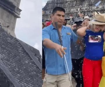 Lady Chichén Itzá fue detenida y debió pagar multa