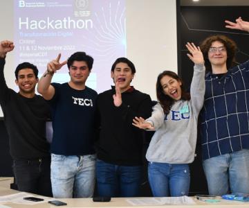 Alumnos sonorenses se llevan premio en Hackathon de Transformación Digital