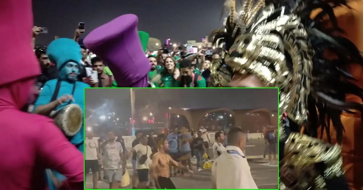 Mexicanos protagonizan pelea campal contra argentinos en Qatar