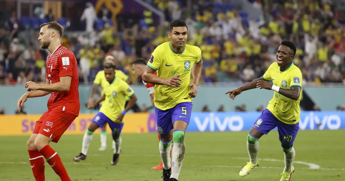Brasil vence a Suiza 1-0