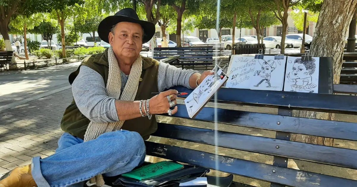 En solo 10 minutos, Ignacio Heredia retrata a visitantes de Catedral