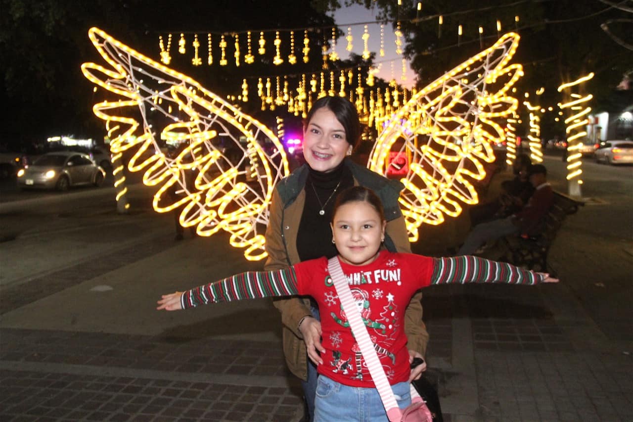 Brilla el espíritu navideño