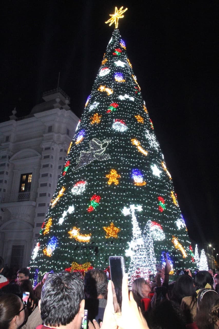 Brilla el espíritu navideño
