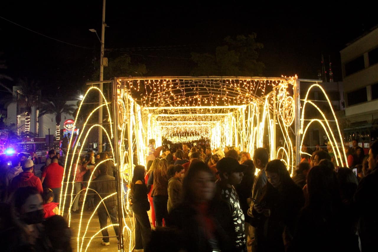 Brilla el espíritu navideño