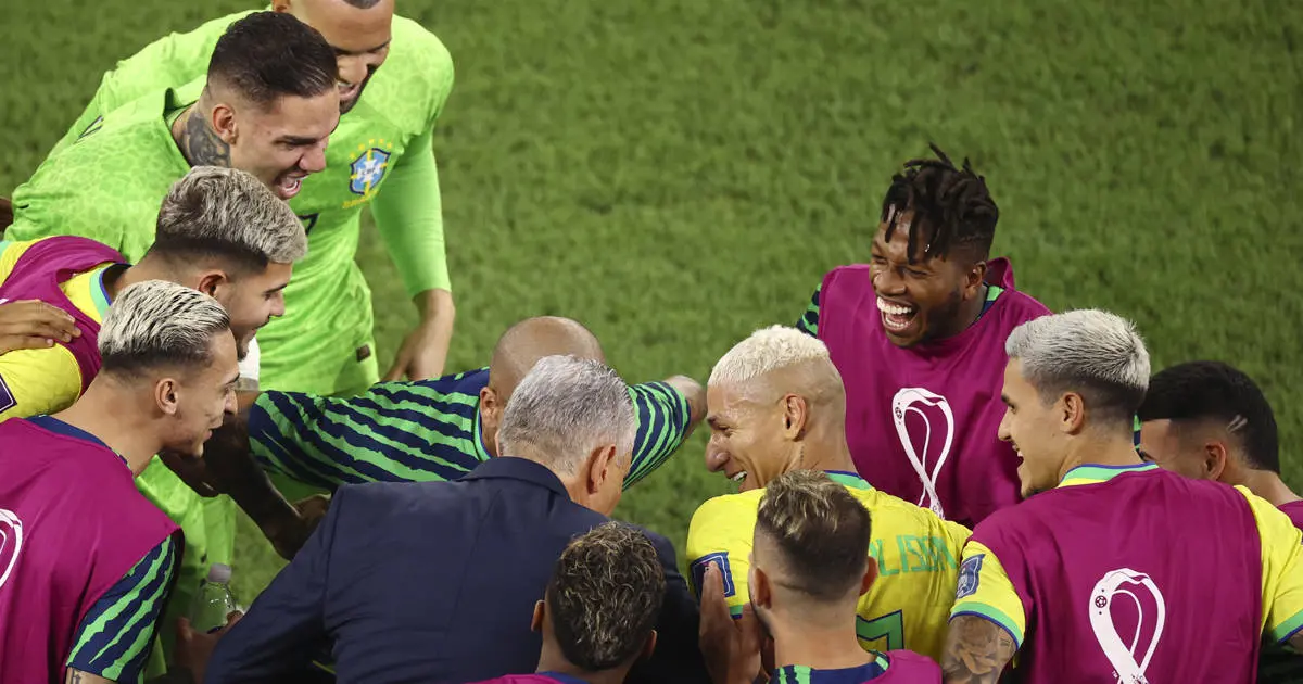 Brasil vence a Corea del Sur 4-1 y baila hacia cuartos de final