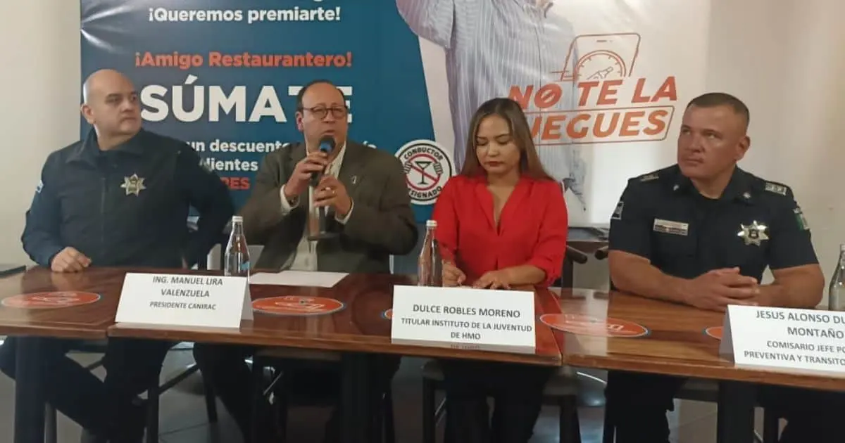 Conductores designados recibirán descuento con programa de Canirac